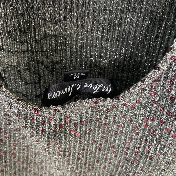 FOR LOVE & LEMONS • Constance sparkle dress size M - Picture 6 of 10